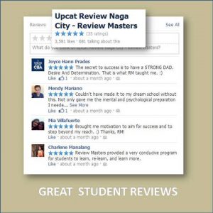 UPCAT Review Review Masters Testimonials